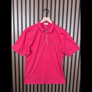 Johnnie-O Polo Shirt 16 / XL Youth Boys Red Short Sleeve Pocket